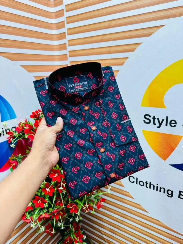 3D Digital Print Panjabi - Image 2