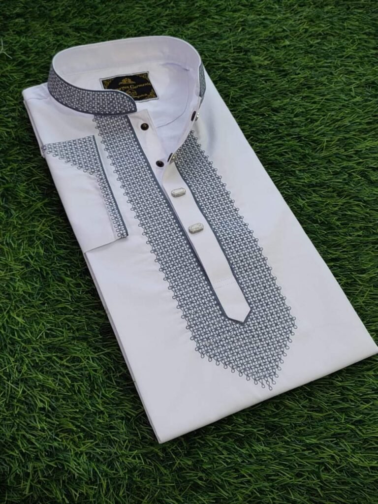 Premium Quality Embroidery Panjabi