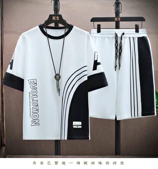 Combo Half T-Shirt And 3 Quarter Pants For Man 2 - Image 2