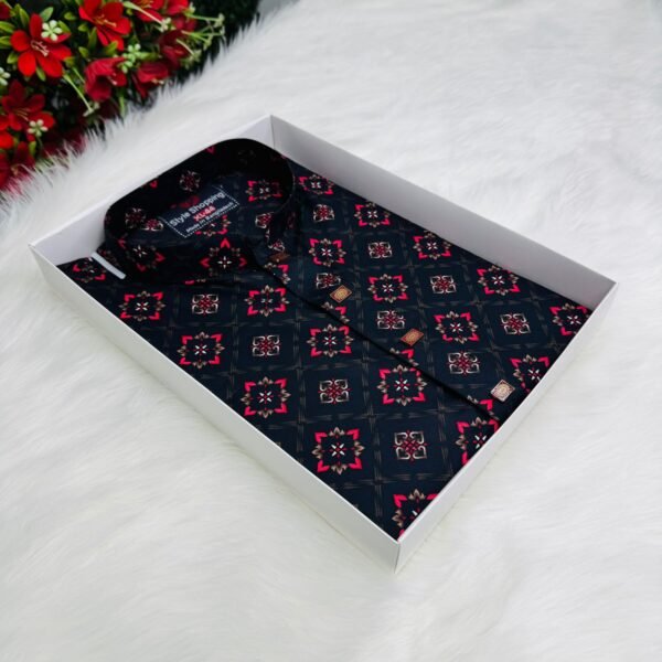 Cotton Printed Panjabi - Image 2
