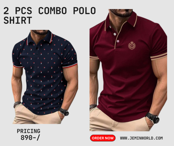 Combo Polo Shirt for Men
