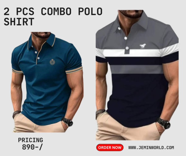 Combo Polo Shirt for Men