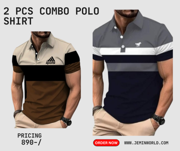 Combo Polo Shirt for Men 2