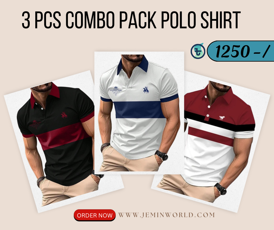 Combo Polo Shirt for Men 5
